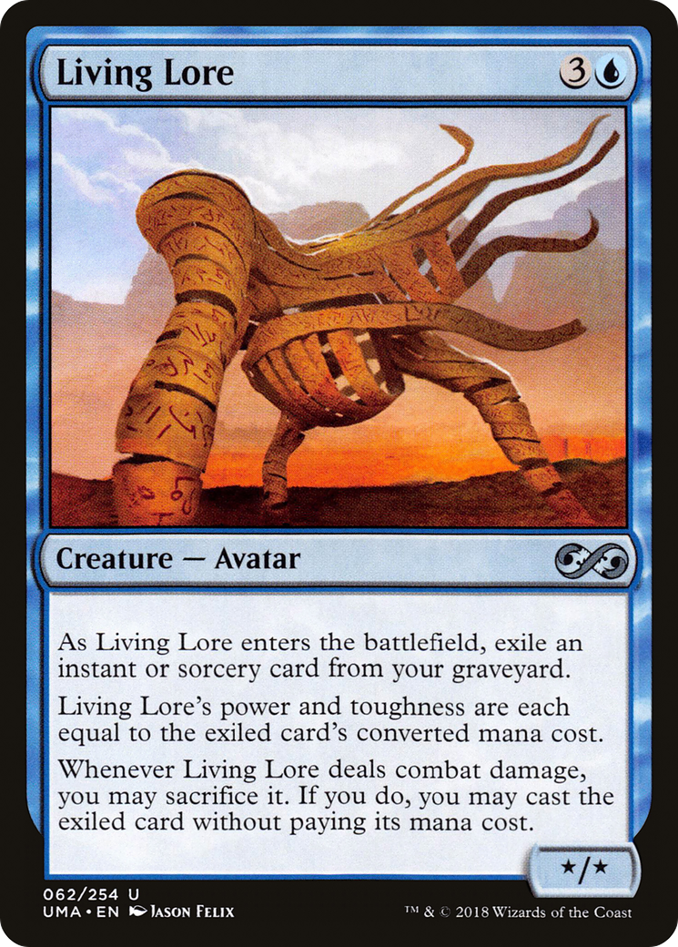 Living Lore (UMA-062) - Ultimate Masters - Premium MTG Single from Wizards of the Coast - Just $0.08! Shop now at Game Crave Tournament Store