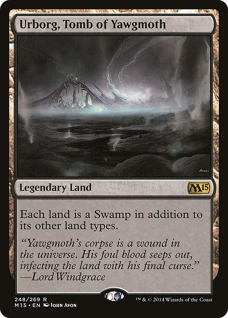 Urborg, Tomb of Yawgmoth (M15-248) - Magic 2015 - Premium MTG Single from Wizards of the Coast - Just $10.83! Shop now at Game Crave Tournament Store