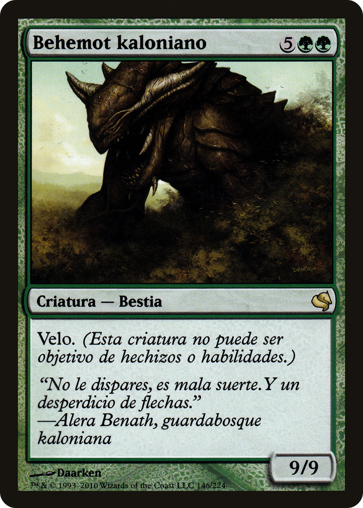 Kalonian Behemoth (PS11-146) - Salvat 2011 - Premium MTG Single from Wizards of the Coast - Just $0! Shop now at Game Crave Tournament Store