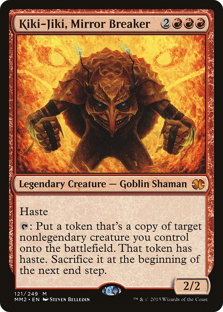 Kiki-Jiki, Mirror Breaker (MM2-121) - Modern Masters 2015 Foil - Premium MTG Single from Wizards of the Coast - Just $2.83! Shop now at Game Crave Tournament Store