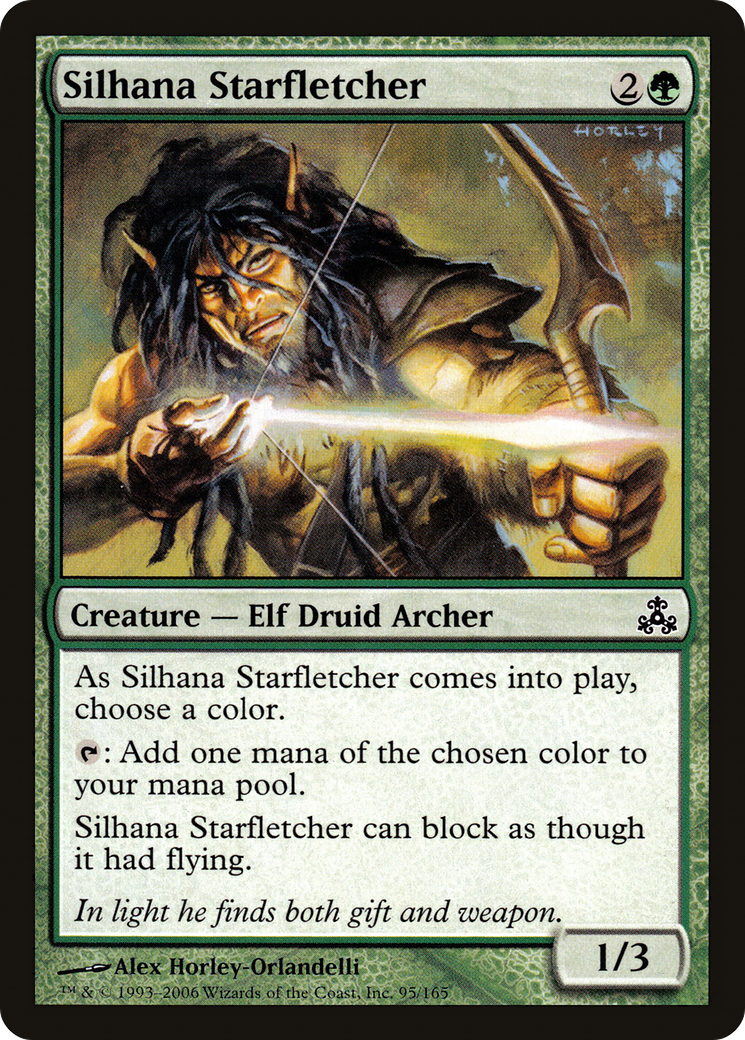 Silhana Starfletcher (GPT-095) - Guildpact Foil - Premium MTG Single from Wizards of the Coast - Just $0.12! Shop now at Game Crave Tournament Store