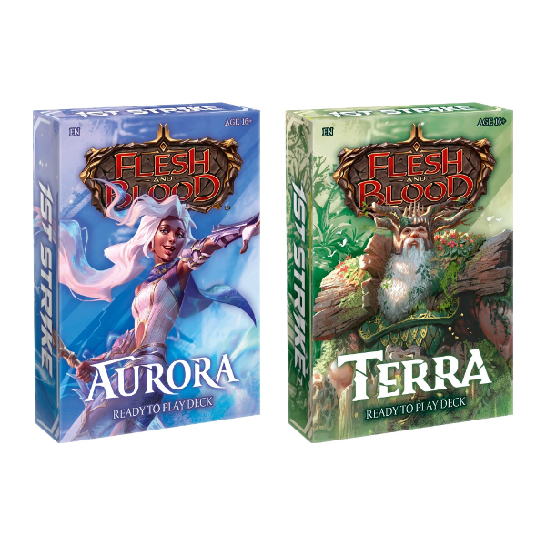 Flesh and Blood TCG: 1st Strike Blitz Decks - Premium FAB Sealed from Game Crave Tournament Store - Just $11.99! Shop now at Game Crave Tournament Store