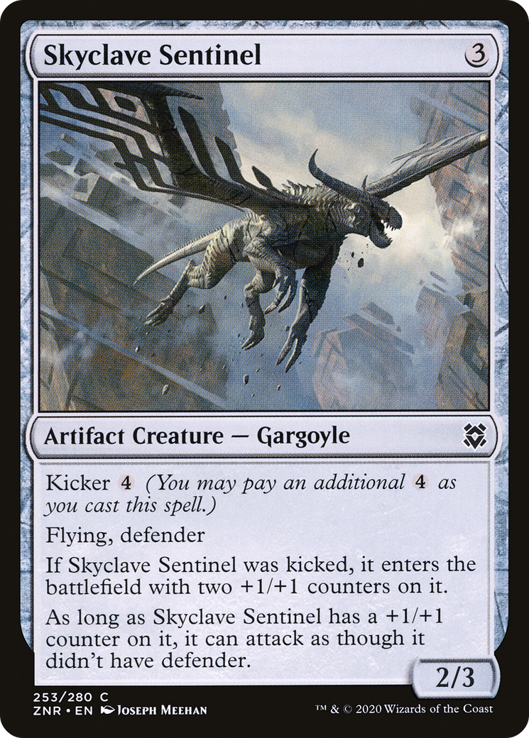 Skyclave Sentinel (ZNR-253) - Zendikar Rising - Premium MTG Single from Wizards of the Coast - Just $0.08! Shop now at Game Crave Tournament Store