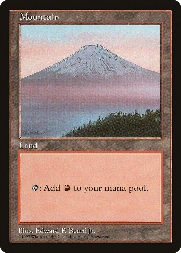 Mountain (PALP-013) - Asia Pacific Land Program - Premium MTG Single from Wizards of the Coast - Just $14.88! Shop now at Game Crave Tournament Store