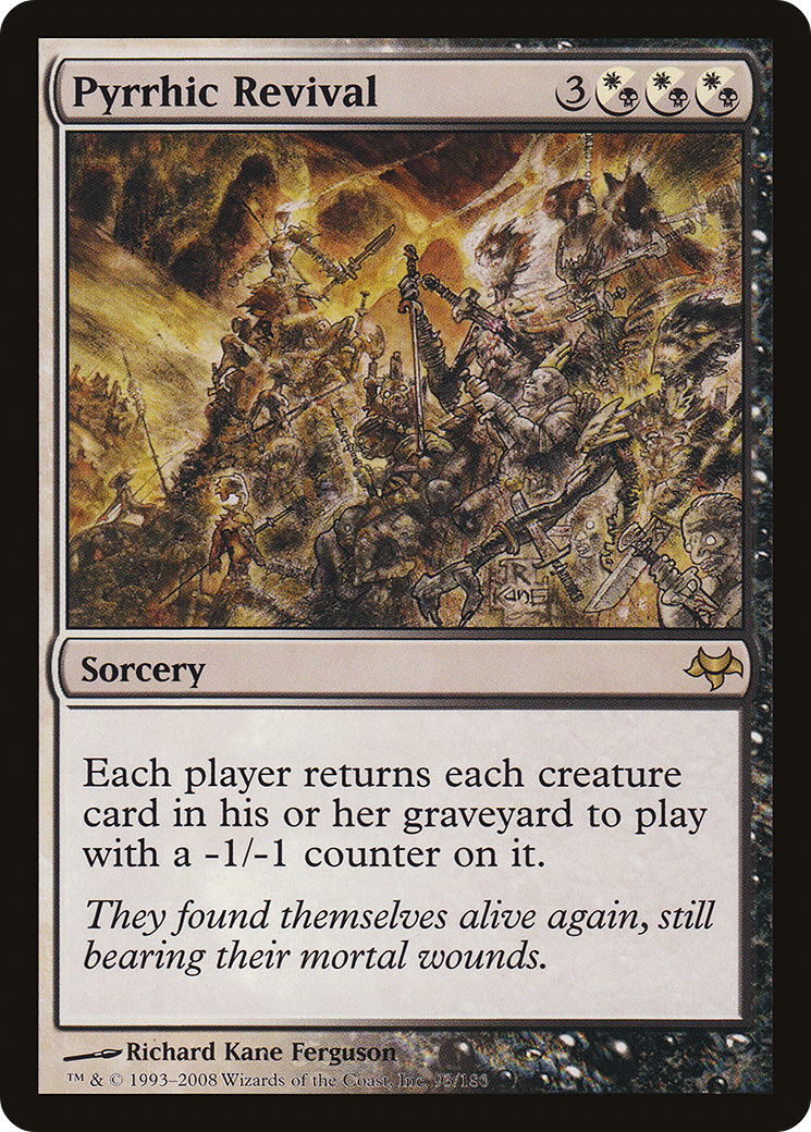Pyrrhic Revival (EVE-093) - Eventide Foil - Premium MTG Single from Wizards of the Coast - Just $0.84! Shop now at Game Crave Tournament Store