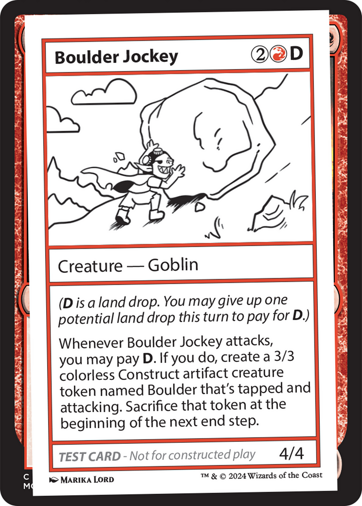 Boulder Jockey (MB2-324) - Mystery Booster 2 - Premium MTG Single from Wizards of the Coast - Just $0.25! Shop now at Game Crave Tournament Store