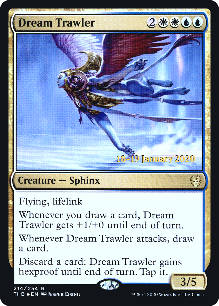 Dream Trawler (PTHB-214S) - Theros Beyond Death Promos Foil - Premium MTG Single from Wizards of the Coast - Just $6.17! Shop now at Game Crave Tournament Store