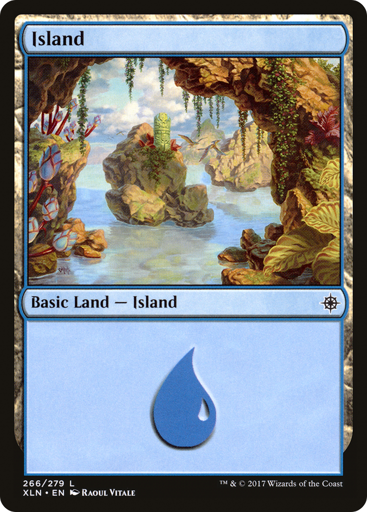 Island (XLN-266) - Ixalan Foil - Premium MTG Single from Wizards of the Coast - Just $0.13! Shop now at Game Crave Tournament Store