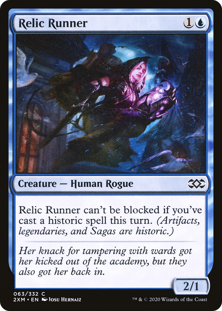 Relic Runner (2XM-063) - Double Masters Foil - Premium MTG Single from Wizards of the Coast - Just $0.08! Shop now at Game Crave Tournament Store