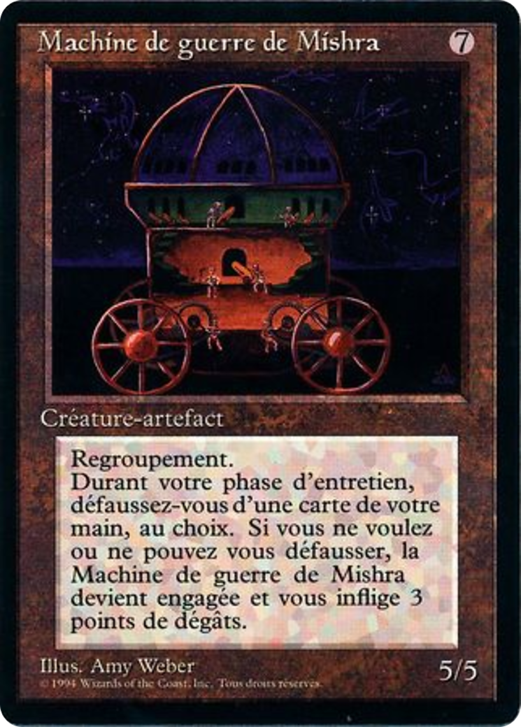 Mishra's War Machine (FBB-266) - Foreign Black Border - Premium MTG Single from Wizards of the Coast - Just $0! Shop now at Game Crave Tournament Store