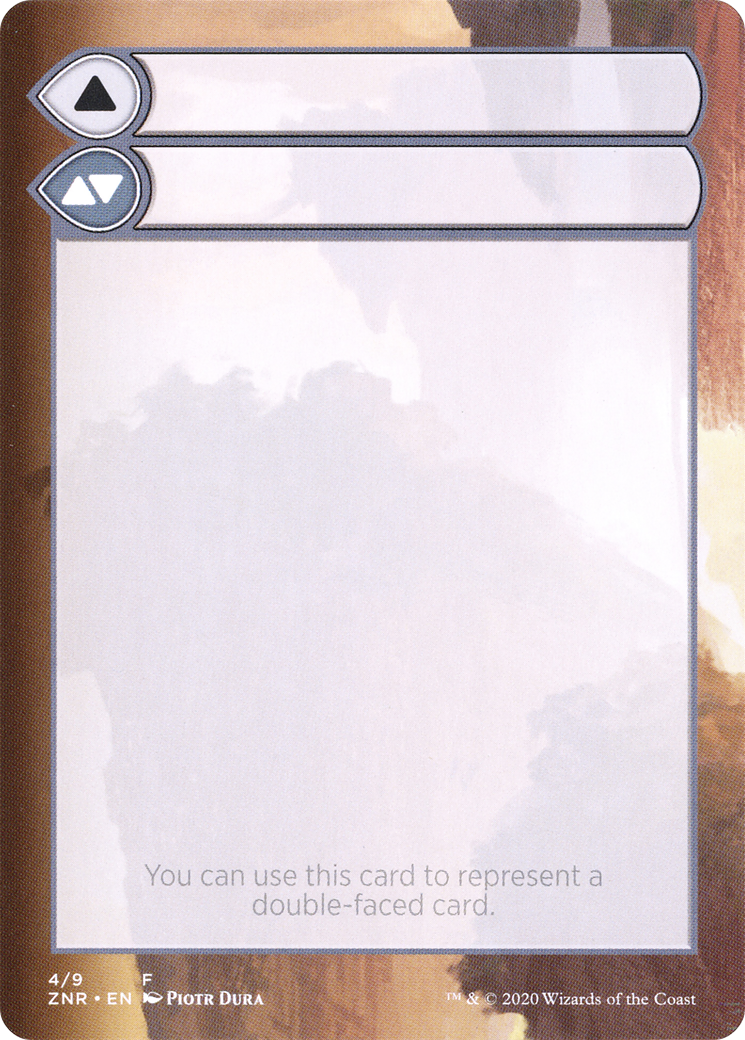 Double-Faced Substitute Card (SZNR-004) - Zendikar Rising Substitute Cards - Premium MTG Single from Wizards of the Coast - Just $0! Shop now at Game Crave Tournament Store