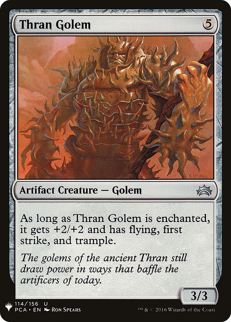 Thran Golem (MB1-1641) - Mystery Booster - Premium MTG Single from Wizards of the Coast - Just $0.08! Shop now at Game Crave Tournament Store
