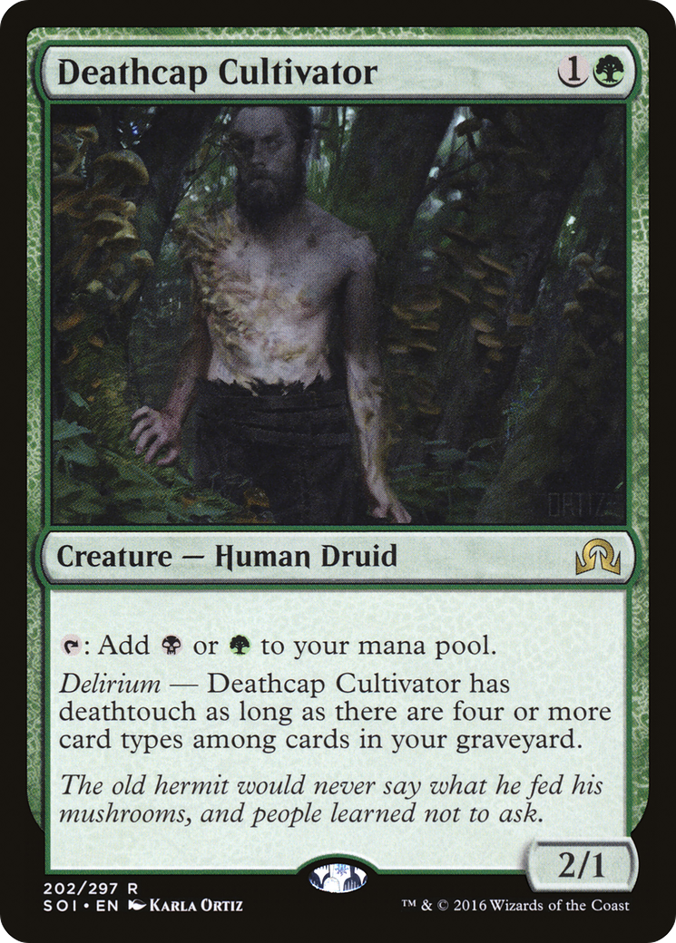 Deathcap Cultivator (SOI-202) - Shadows over Innistrad - Premium MTG Single from Wizards of the Coast - Just $0.08! Shop now at Game Crave Tournament Store