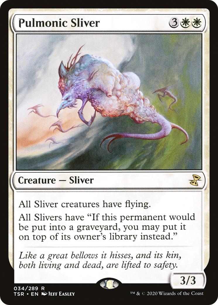 Pulmonic Sliver (TSR-034) - Time Spiral Remastered - Premium MTG Single from Wizards of the Coast - Just $0.24! Shop now at Game Crave Tournament Store