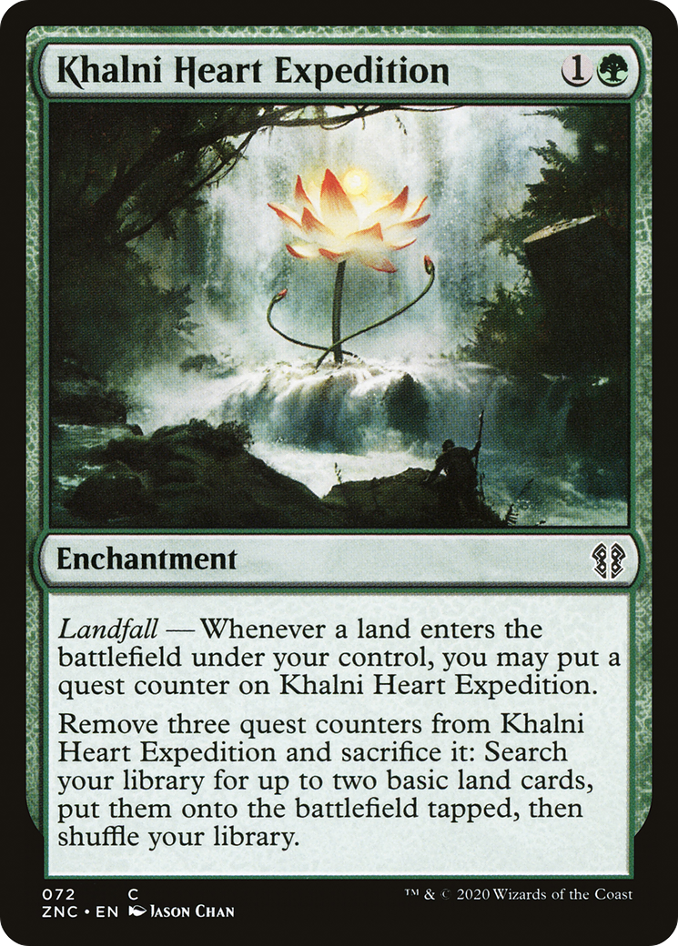 Khalni Heart Expedition (ZNC-072) - Zendikar Rising Commander - Premium MTG Single from Wizards of the Coast - Just $0.08! Shop now at Game Crave Tournament Store