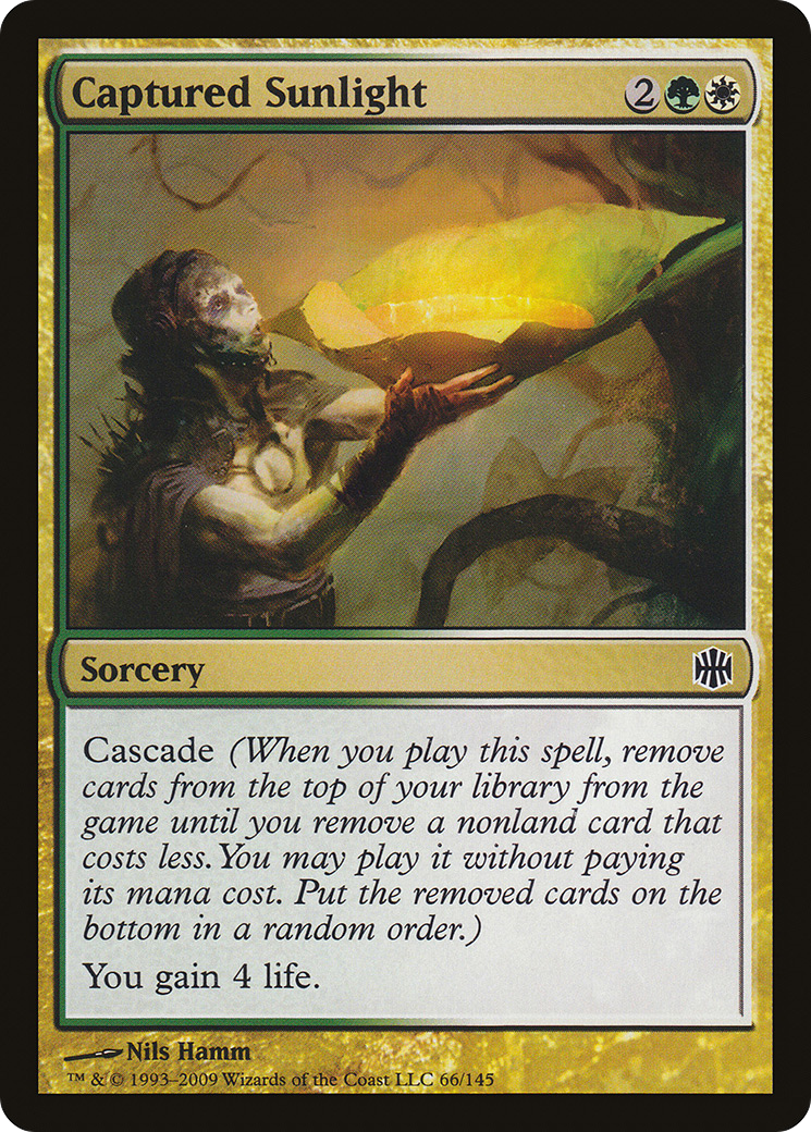 Captured Sunlight (ARB-066) - Alara Reborn Foil - Premium MTG Single from Wizards of the Coast - Just $0.08! Shop now at Game Crave Tournament Store