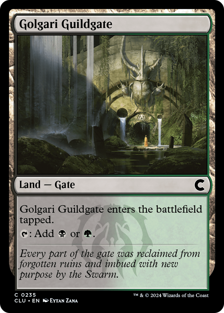 Golgari Guildgate (CLU-235) - Ravnica: Clue Edition - Premium MTG Single from Wizards of the Coast - Just $0.25! Shop now at Game Crave Tournament Store