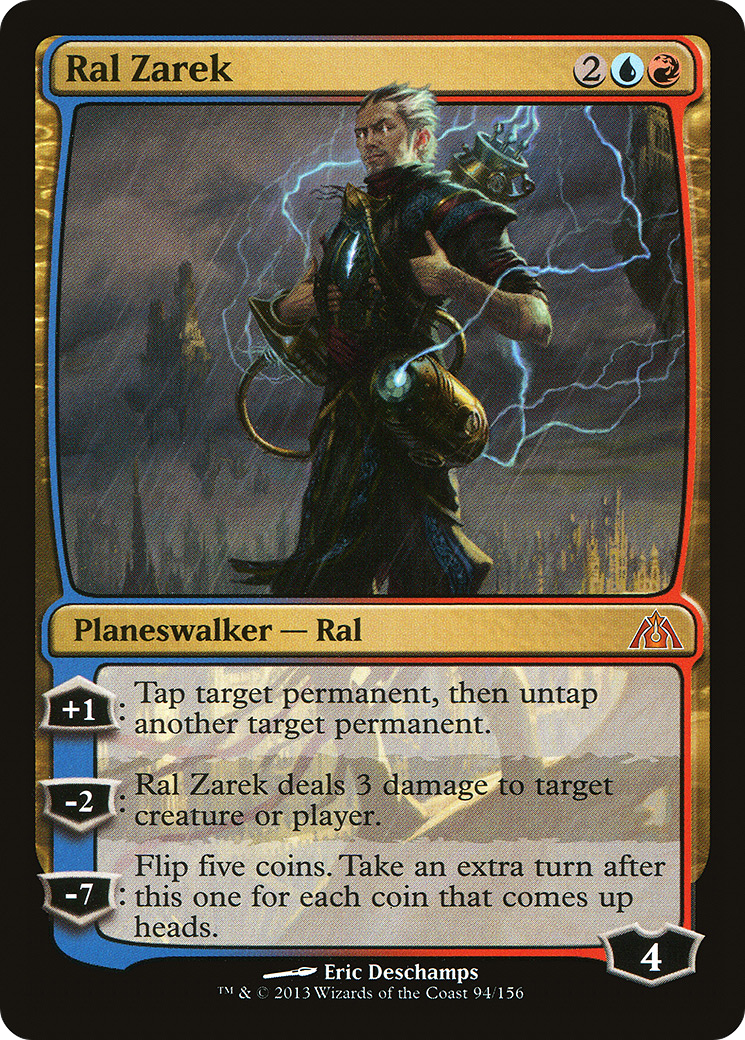 Ral Zarek (DGM-094) - Dragon's Maze Foil - Premium MTG Single from Wizards of the Coast - Just $0.29! Shop now at Game Crave Tournament Store