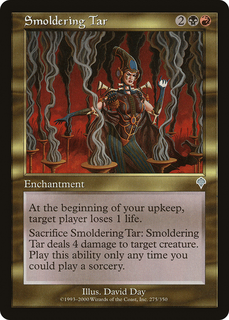 Smoldering Tar (INV-275) - Invasion - Premium MTG Single from Wizards of the Coast - Just $0.08! Shop now at Game Crave Tournament Store
