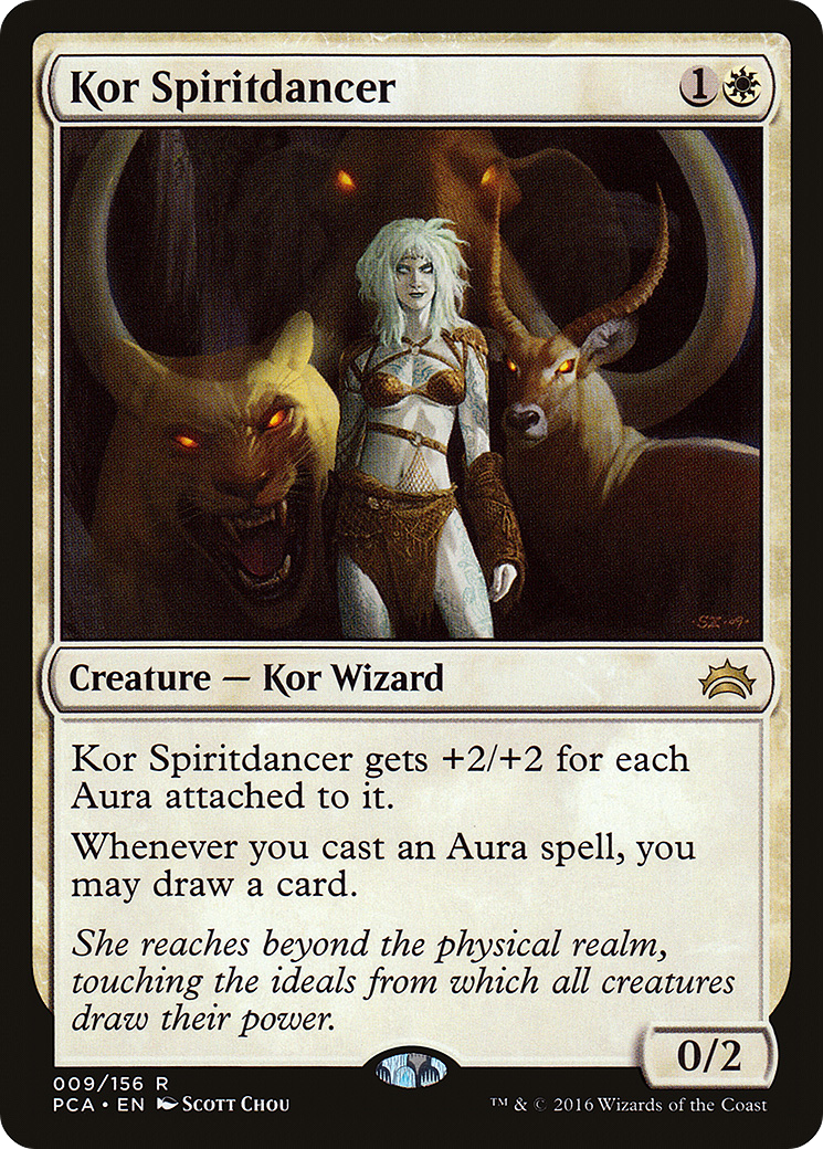 Kor Spiritdancer (PCA-009) - Planechase Anthology - Premium MTG Single from Wizards of the Coast - Just $0.47! Shop now at Game Crave Tournament Store