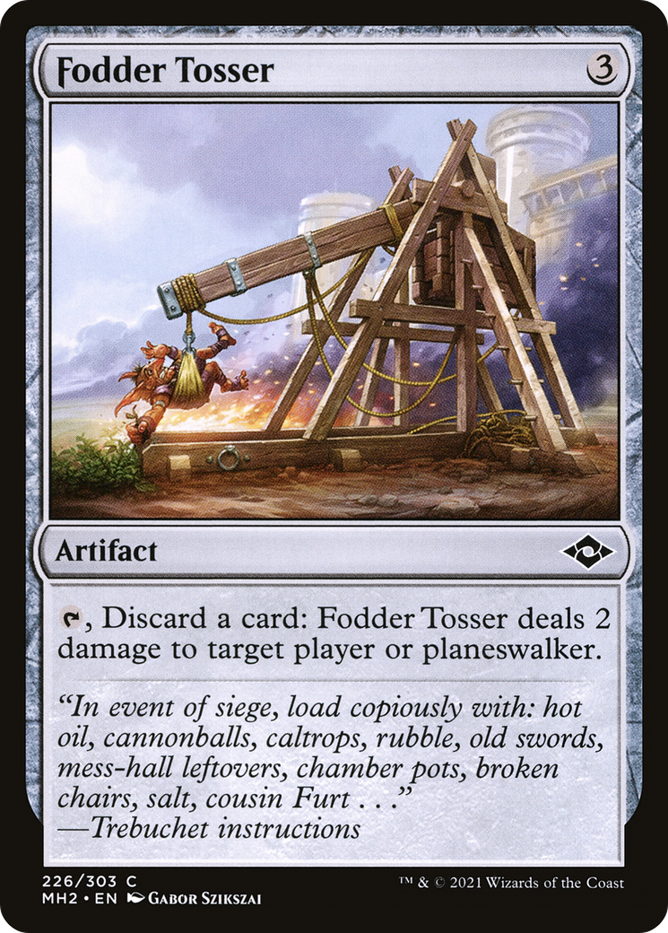 Fodder Tosser (MH2-226) - Modern Horizons 2 - Premium MTG Single from Wizards of the Coast - Just $0.08! Shop now at Game Crave Tournament Store
