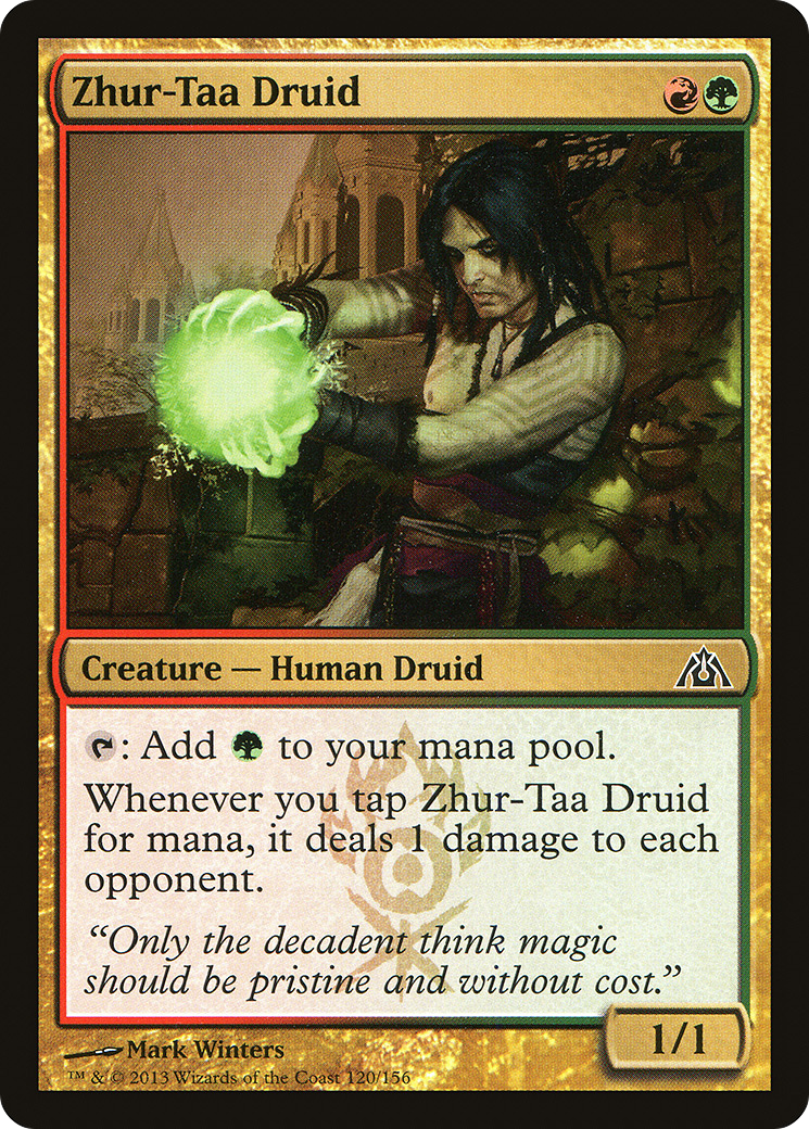 Zhur-Taa Druid (DGM-120) - Dragon's Maze - Premium MTG Single from Wizards of the Coast - Just $0.08! Shop now at Game Crave Tournament Store