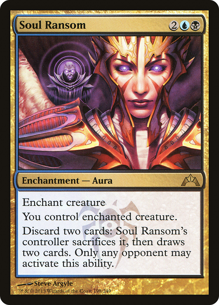 Soul Ransom (GTC-198) - Gatecrash - Premium MTG Single from Wizards of the Coast - Just $0.08! Shop now at Game Crave Tournament Store