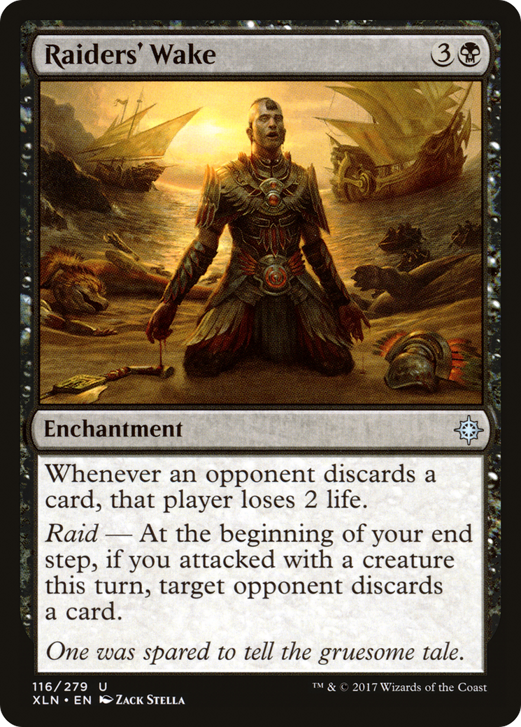 Raiders' Wake (XLN-116) - Ixalan Foil - Premium MTG Single from Wizards of the Coast - Just $0.39! Shop now at Game Crave Tournament Store