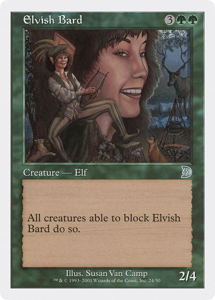 Elvish Bard (DKM-024) - Deckmasters - Premium MTG Single from Wizards of the Coast - Just $1.26! Shop now at Game Crave Tournament Store