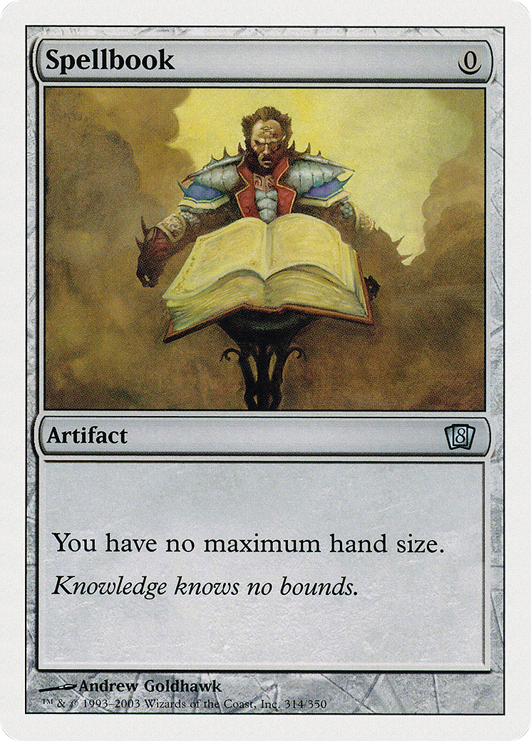 Spellbook (8ED-314) - Eighth Edition - Premium MTG Single from Wizards of the Coast - Just $1.29! Shop now at Game Crave Tournament Store