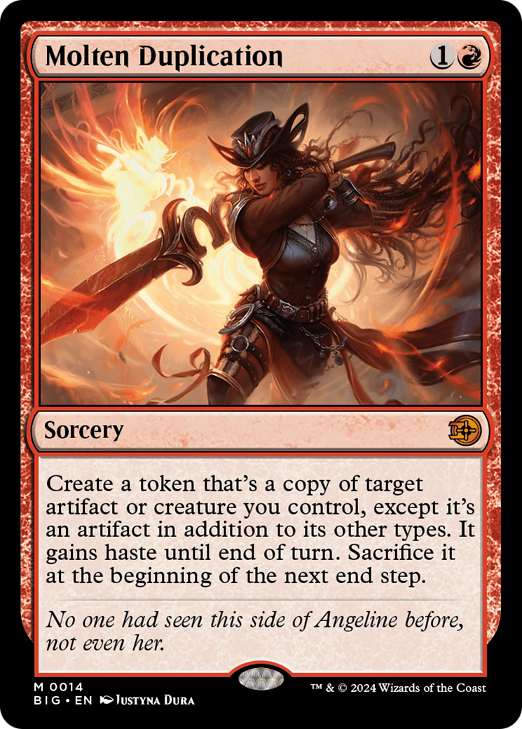 Molten Duplication (BIG-014) - The Big Score Foil - Premium MTG Single from Wizards of the Coast - Just $14.77! Shop now at Game Crave Tournament Store