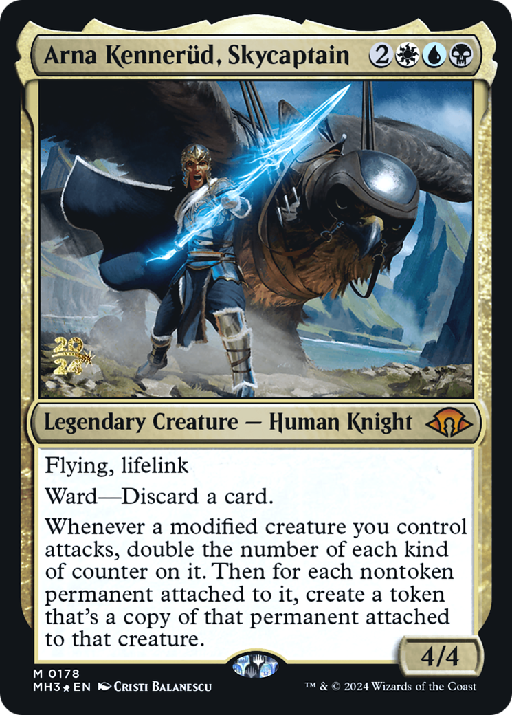 Arna Kennerüd, Skycaptain (PMH3-178S) - Modern Horizons 3 Promos Foil - Premium MTG Single from Wizards of the Coast - Just $1.12! Shop now at Game Crave Tournament Store