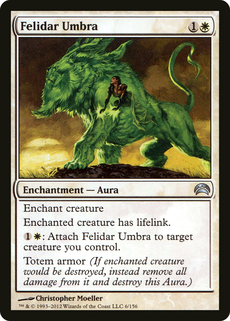 Felidar Umbra (PC2-006) - Planechase 2012 - Premium MTG Single from Wizards of the Coast - Just $2.41! Shop now at Game Crave Tournament Store