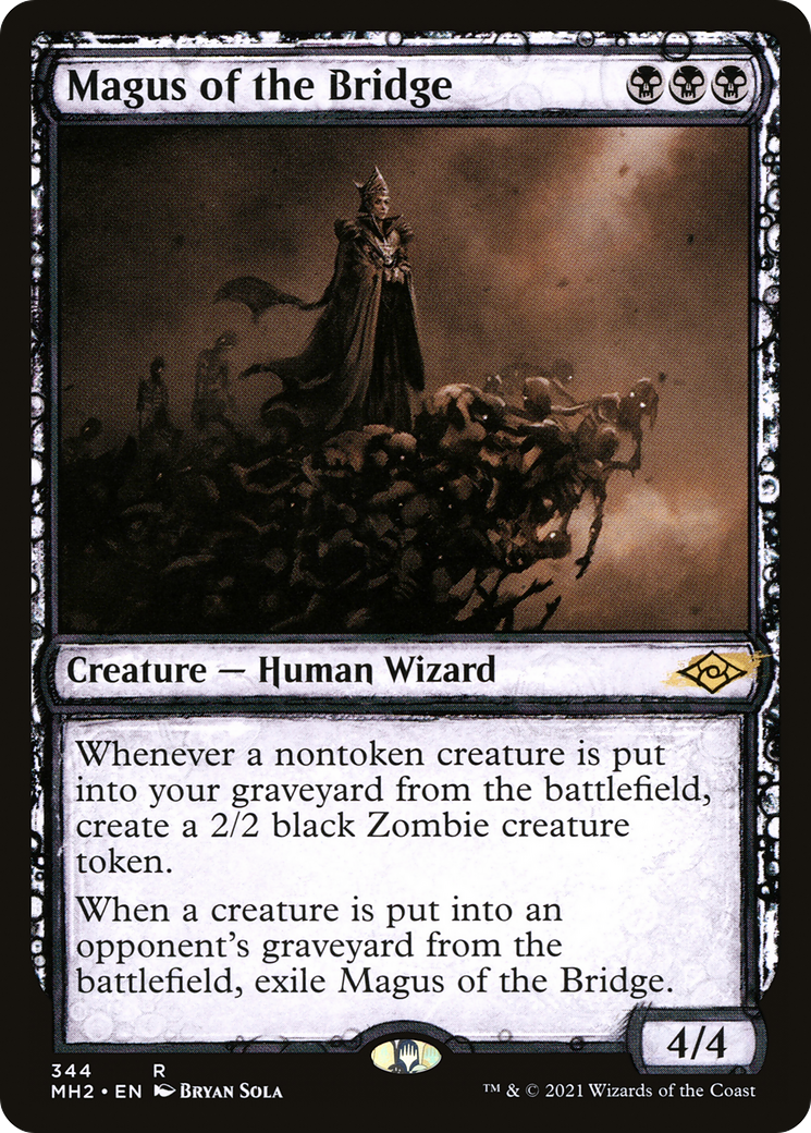 Magus of the Bridge (MH2-344) - Modern Horizons 2: (Showcase) Foil - Premium MTG Single from Wizards of the Coast - Just $0.25! Shop now at Game Crave Tournament Store