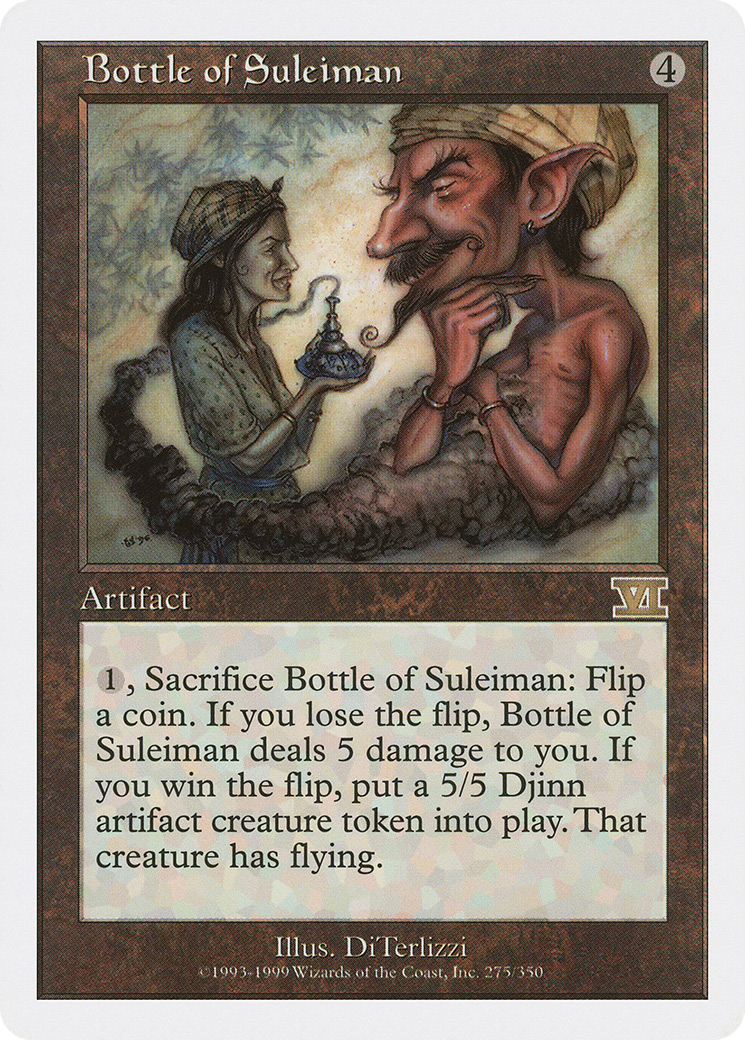 Bottle of Suleiman (6ED-275) - Classic Sixth Edition - Premium MTG Single from Wizards of the Coast - Just $0.26! Shop now at Game Crave Tournament Store
