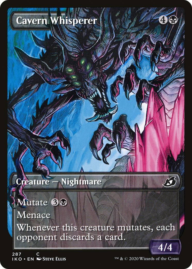 Cavern Whisperer (IKO-287) - Ikoria: Lair of Behemoths: (Showcase) - Premium MTG Single from Wizards of the Coast - Just $0.25! Shop now at Game Crave Tournament Store
