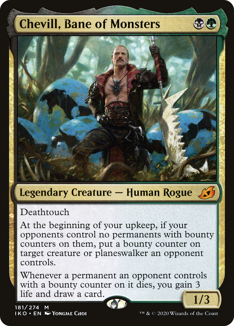 Chevill, Bane of Monsters (IKO-181) - Ikoria: Lair of Behemoths - Premium MTG Single from Wizards of the Coast - Just $0.70! Shop now at Game Crave Tournament Store