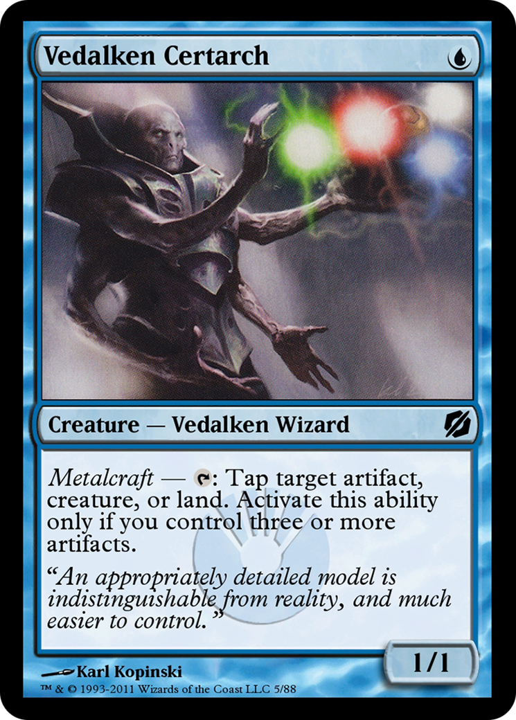 Vedalken Certarch (TD2-005) - Duel Decks: Mirrodin Pure vs. New Phyrexia - Premium MTG Single from Wizards of the Coast - Just $0! Shop now at Game Crave Tournament Store