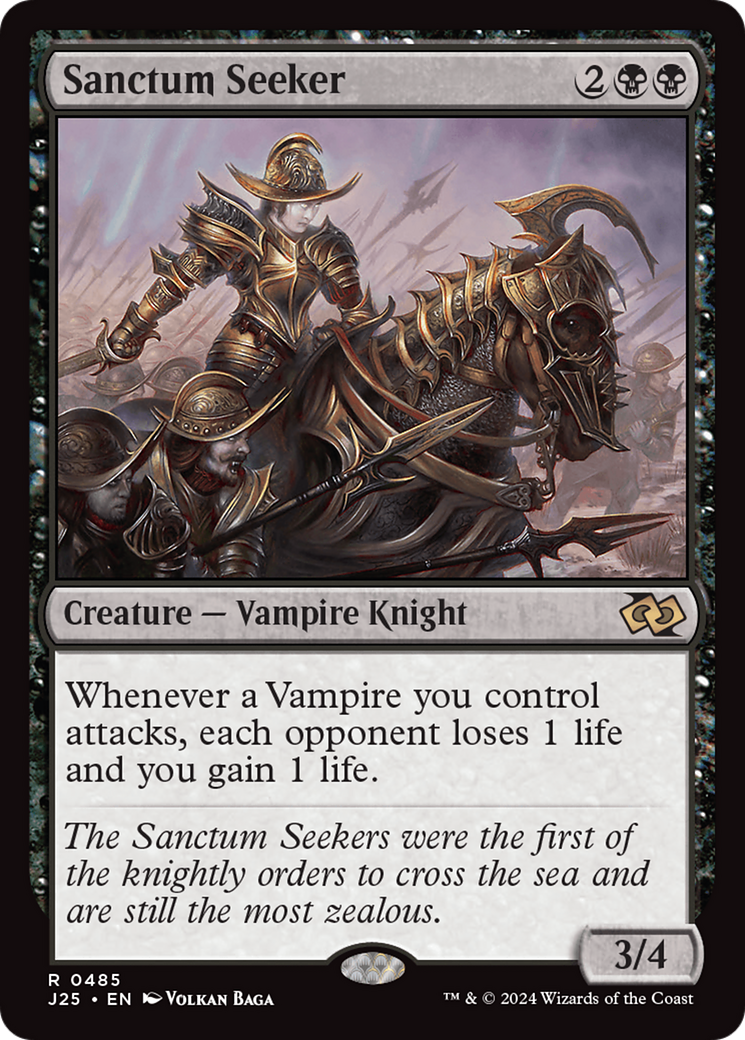 Sanctum Seeker (J25-485) - Foundations Jumpstart - Premium MTG Single from Wizards of the Coast - Just $0.25! Shop now at Game Crave Tournament Store