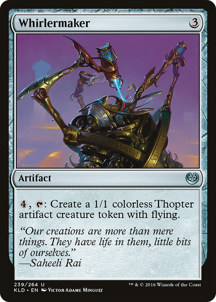 Whirlermaker (KLD-239) - Kaladesh - Premium MTG Single from Wizards of the Coast - Just $0.08! Shop now at Game Crave Tournament Store