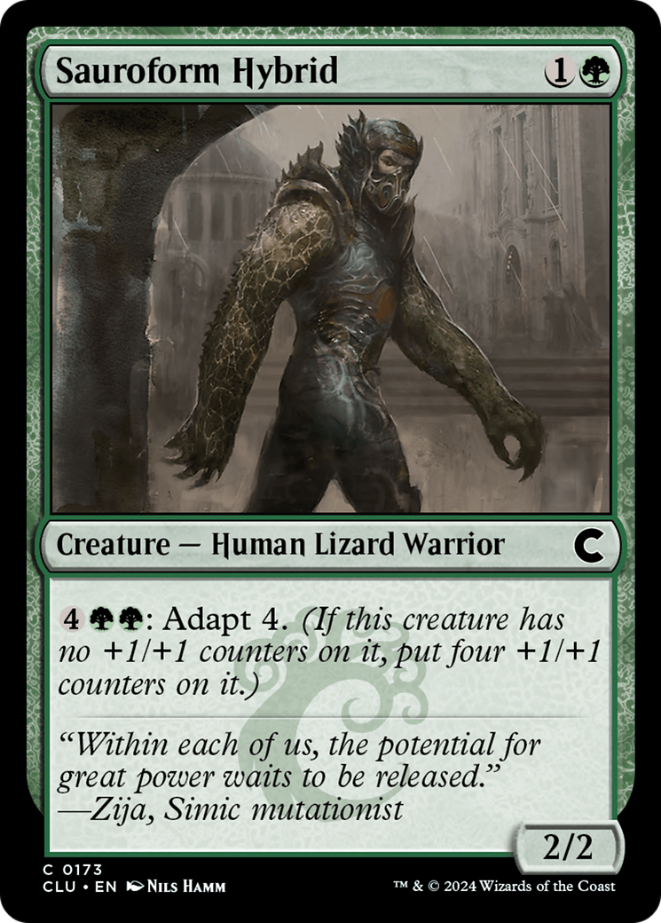 Sauroform Hybrid (CLU-173) - Ravnica: Clue Edition - Premium MTG Single from Wizards of the Coast - Just $0.25! Shop now at Game Crave Tournament Store