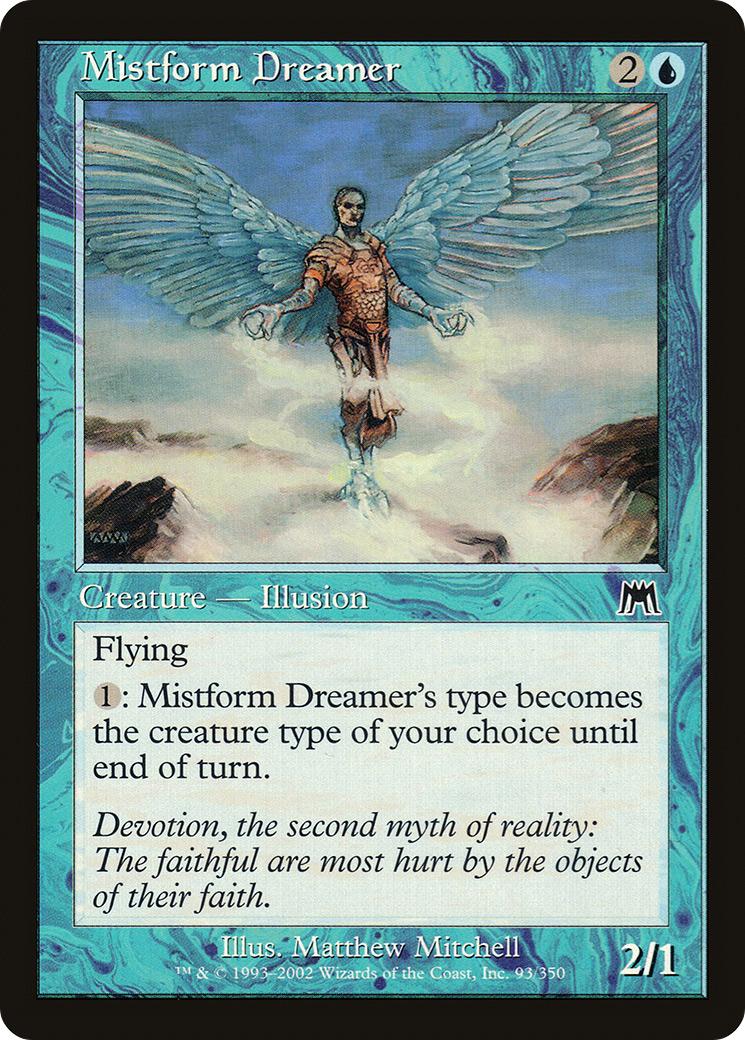 Mistform Dreamer (ONS-093) - Onslaught Foil - Premium MTG Single from Wizards of the Coast - Just $0.26! Shop now at Game Crave Tournament Store