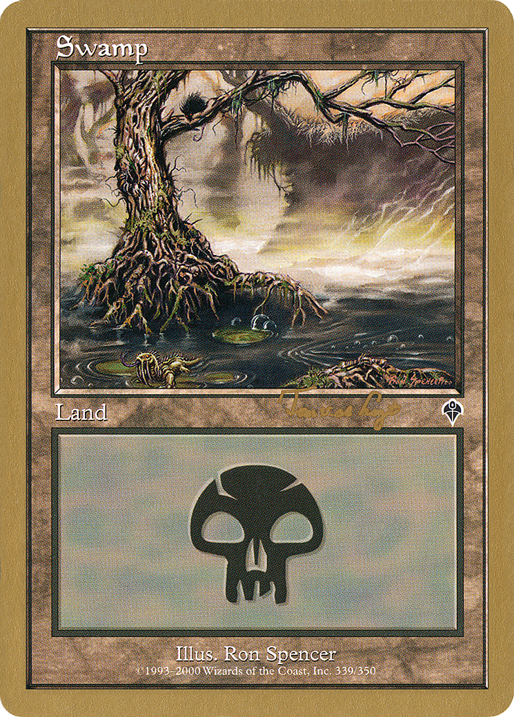 Swamp (WC01-TVDL339) - World Championship Decks 2001 - Premium MTG Single from Wizards of the Coast - Just $0.18! Shop now at Game Crave Tournament Store