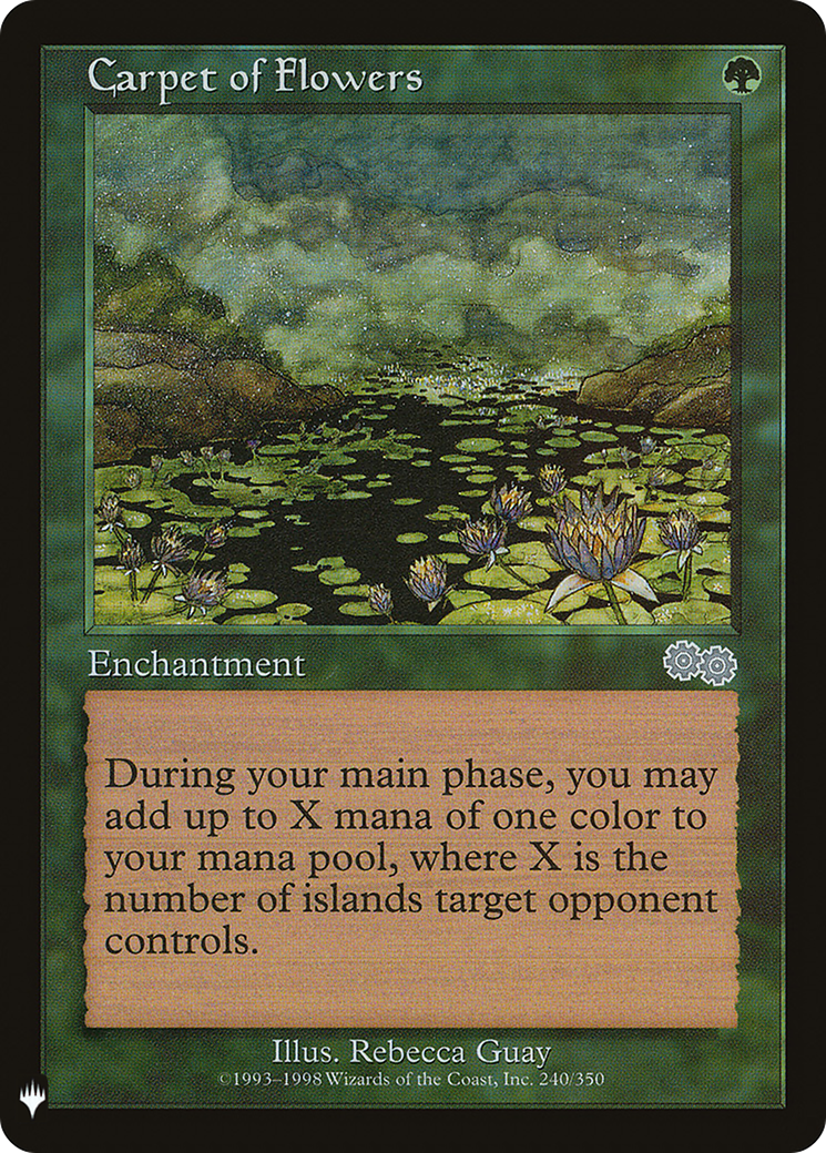 Carpet of Flowers (MB1-1156) - Mystery Booster - Premium MTG Single from Wizards of the Coast - Just $0.98! Shop now at Game Crave Tournament Store