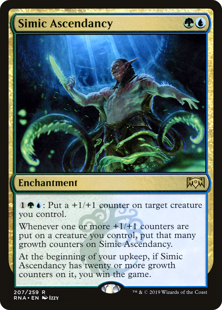 Simic Ascendancy (RNA-207) - Ravnica Allegiance - Premium MTG Single from Wizards of the Coast - Just $0.46! Shop now at Game Crave Tournament Store
