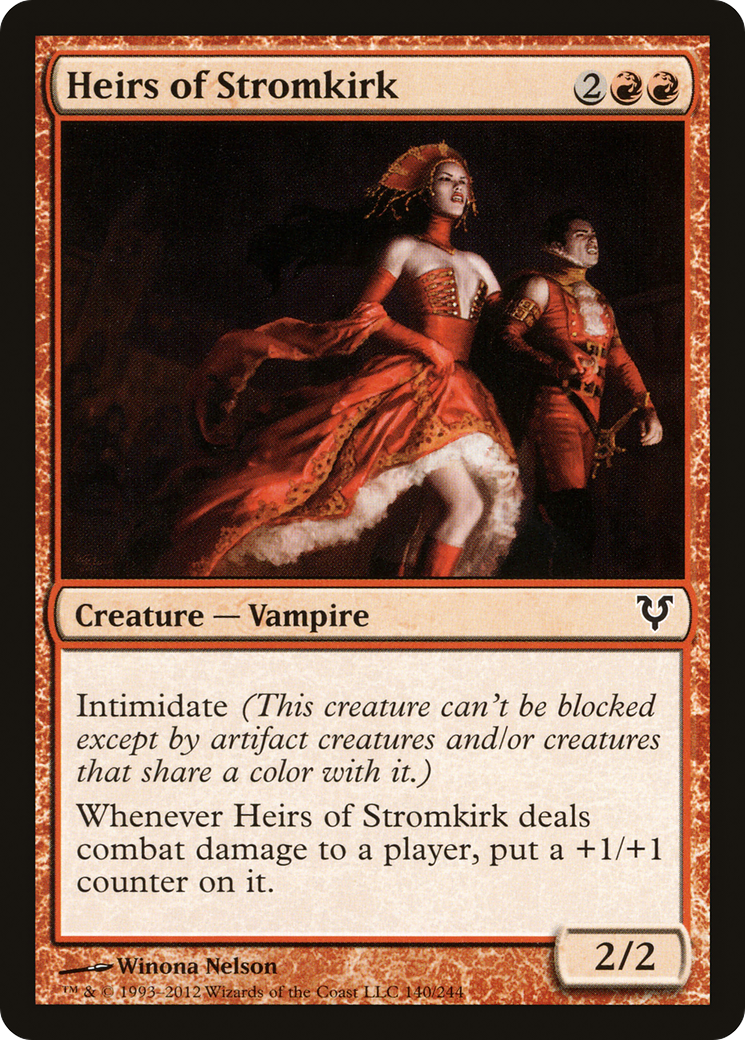 Heirs of Stromkirk (AVR-140) - Avacyn Restored - Premium MTG Single from Wizards of the Coast - Just $0.08! Shop now at Game Crave Tournament Store