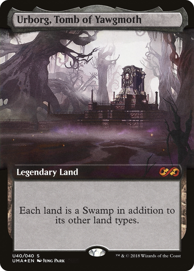 Urborg, Tomb of Yawgmoth (PUMA-U40) - Ultimate Box Topper: (Extended Art) Foil - Premium MTG Single from Wizards of the Coast - Just $38.06! Shop now at Game Crave Tournament Store