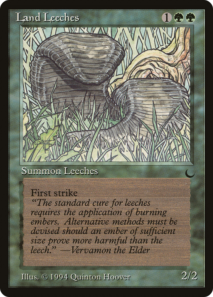 Land Leeches (DRK-079) - The Dark - Premium MTG Single from Wizards of the Coast - Just $0.08! Shop now at Game Crave Tournament Store