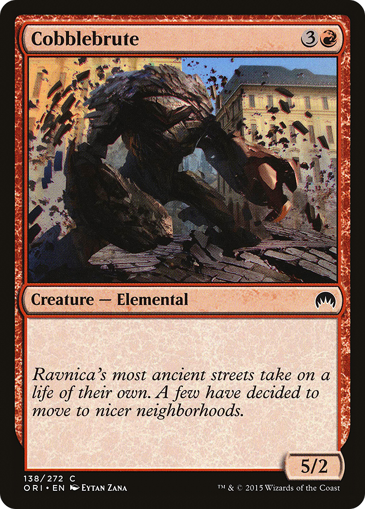 Cobblebrute (ORI-138) - Magic Origins - Premium MTG Single from Wizards of the Coast - Just $0.08! Shop now at Game Crave Tournament Store