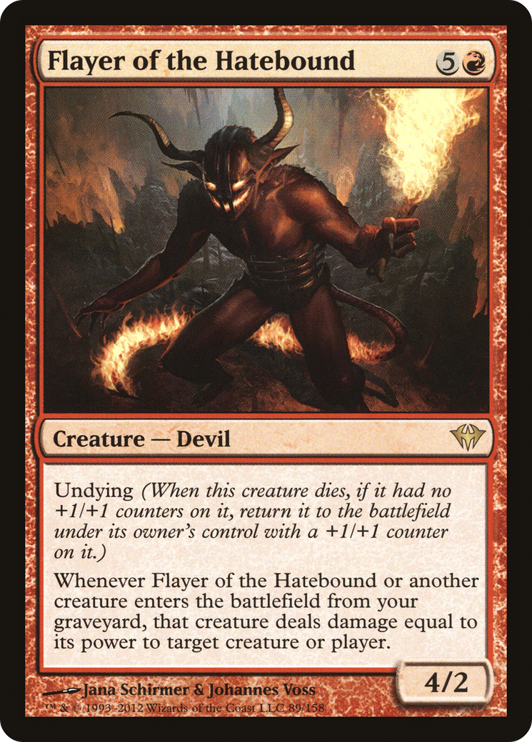 Flayer of the Hatebound (DKA-089) - Dark Ascension - Premium MTG Single from Wizards of the Coast - Just $0.08! Shop now at Game Crave Tournament Store